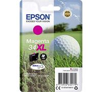 Epson 34XL Magenta Golfball Genuine High Yield, DURABrite Ultra Ink Cartridge