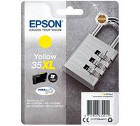 Epson 35 Padlock XL Yellow Ink Cartridge, Yellow