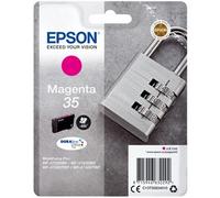Epson 35 (T3583) Magenta Original DURABrite Ultra Standard Capacity Ink Cartridge (Padlock)
