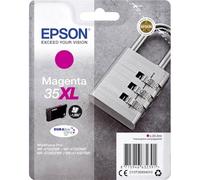 Epson 35XL Magenta Padlock High Yield Genuine Ink, Claria Photo HD Ink Cartridge
