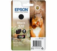 Epson 378 Black Original Ink Cartridges C13T37814010 Squirrel Series