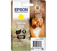 Epson Squirrel Singlepack Yellow 378 Claria Photo HD Ink