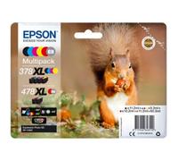 Epson 378XL + 478XL (60.5ml) Claria Photo HD Multipack 6 Colours Ink Cartridges