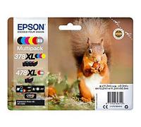 Epson 378XL / 478XL Original Ink Cartridge C13T379D4010 Black,Cyan,Magenta,Red,Yellow Multipack Pack of 6