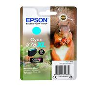 Epson 378XL Cyan Squirrel High Yield Genuine, Claria Photo HD Ink Cartridge