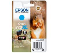 Epson 378XL Cyan Squirrel Original Ink Cartridge, Low Cost per Page, none