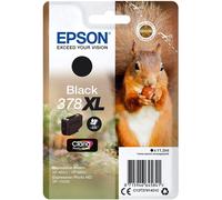 Epson 378XL Black Squirrel High Yield Genuine, Claria Photo HD Ink Cartridge, Amazon Dash Replenishment Ready