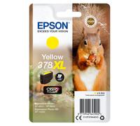 Epson 378XL Yellow Squirrel High Yield Genuine, Claria Photo HD Ink Cartridge