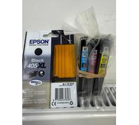 Epson 405XL Suitcase Black Cyan Magenta Yellow Multi Pack Ink Cartridges BNIB