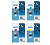 Epson 408L Multi Pack B,C,M & Y Original OEM Inkjet Cartridges (Set of 4)- C4310