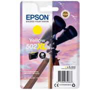 GENUINE EPSON 502XL Yellow cartridge BINOCULARS vacuum sealed ORIGINAL 2027 ink