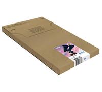 Epson 502 Black Cyan Magenta Yellow Ink Cartridge 1 x 4.6ml + 3 x 3.3ml 4 Pack Easymail - C13T02V64510