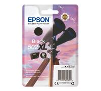 Epson 502XL Binoculars Black High Yield Ink Cartridge 9ml - C13T02W14010