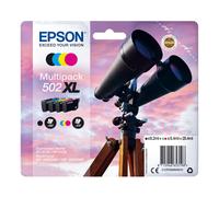 Epson 502XL Binoculars Genuine High Yield Multipack, 4-colours Ink Cartridges