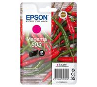 Epson 503 Chillies, Genuine Magenta Ink Cartridge