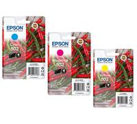 Epson 503 503XL Chillies Ink Cartridge XP-5200 XP-5205 WF-2960DWF WF-2965DWF LOT