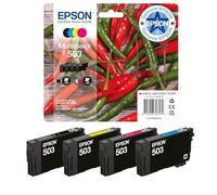 Epson 503 For XP-5200 XP-5205 WorkForce WF-2960DWF WF-2965DWF 4 Ink Cartridges