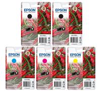 Epson 503, Chillies Ink Cartridge, XP-5200, XP-5205, WF-2960DWF, WF-2965DWF, LOT