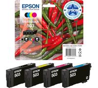 Epson Multipack 503 WorkForce WF-2960DWF WF-2965DWF 4 Ink Cartridges | B/C/Y/M