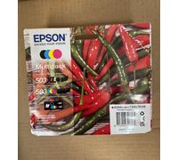 Epson 503XL BK & 503 C/M/Y Original Ink Cartridge Multipack (C13T09R94010)