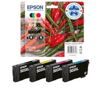 Epson 503XL ink cartridge 4 pc(s) Original High (XL) Yield Black, Cyan, Magenta, Yellow