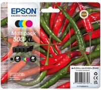 Epson 503XL ink cartridge 4 pc(s) Original High (XL) Yield Black, Cyan, Magenta, Yellow