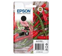 Epson 503XL (T09R14010) Black Original High Capacity Ink Cartridge (Chillies)
