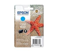 Epson 603 Starfish Cyan Standard Capacity Ink Cartridge 2.4ml - C13T03U24010 - Epson WorkForce Series Ink Cartridges - Epson WorkForce WF-2810DWF Ink Cartridges