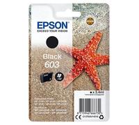 Epson 603 Starfish Black Standard Capacity Ink Cartridge 3.4ml - C13T03U14010
