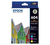 Epson 604 Toner 4 Ink Cartridge Value Pack C13T10G692