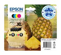 Epson 604XL Pineapple, Genuine Multipack, 4-colours Ink Cartridges