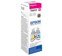 Epson 664 Magenta Ecotank Printer Ink Bottle C13T664340