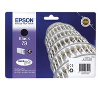 Epson 79 Leaning of Pisa Black Genuine, Ink Cartridge DuraBrite Ultra, Standard