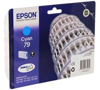 Epson 79 Leaning of Pisa Cyan Genuine, Ink Cartridge DuraBrite Ultra