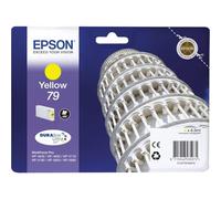 Epson 79 Leaning of Pisa Yellow Genuine, Ink Cartridge DuraBrite Ultra, Standard