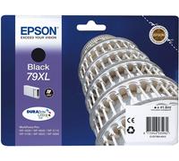 Epson 79XL Leaning Of Pisa Black Genuine, XL High Yield Ink Cartridge DuraBrite