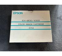 Epson # 8764 Ribbon Cartridge Color EX-800 / 1000 (New) Free P+P