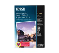 Epson A3 Matte Heavyweight 167gsm Photo Paper (Pack of 50) C13S041261