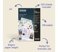 Epson A4 Inkjet Business Paper 80gsm, 500 sheets