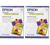 Epson A4 Photo Paper 20Ct (Pack of 2)