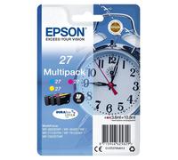 Epson Alarm Clock Multipack Wake Up 3 Colors DURABrite Ultra 27 Inks