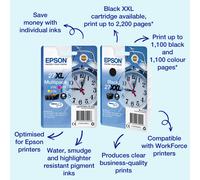 Epson Alarm clock Singlepack Black 27 DURABrite Ultra Ink