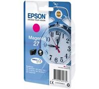 Epson Alarm Clock Singlepack Magenta 27 Durabrite Ultra Ink. Colour Ink Type: Pi