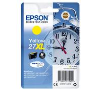GENUINE EPSON 27XL Yellow cartridge ORIGINAL T2714 ALARM CLOCK ink C13T27144012