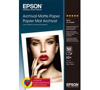 Epson Archival Matte Paper, DIN A3+, 189g, 50 Sheets - Inkjet Paper - Archival Paper
