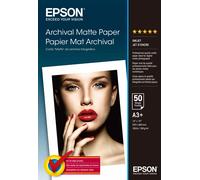 Epson Archival Matte Paper, DIN A3+, 189g/m², 50 Sheets