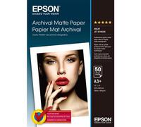 Epson Archival Matte Paper, DIN A3+, 189g/m2, 50 Sheets