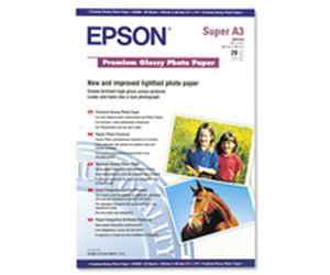 Epson C13S041316 Original Epson S041316 Premium Glossy Photo Paper A3+, 20 Sheets