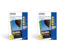 Epson C13S041332 A4 Semi-Gloss Photo Paper, White, Pack of 40