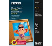 Epson C13S042539 A4 Photo Paper (Pack of 50),Pink